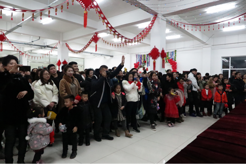 喜迎新春——暨阜新AG尊龙2019除夕烟花晚会(图2)